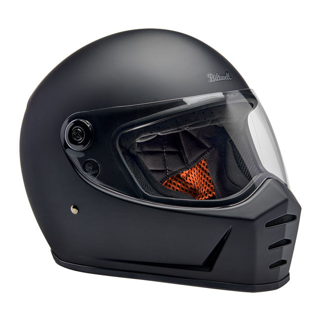 biltwell lane splitter helmet - Flat Black