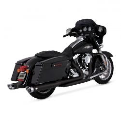 vance & hines dresser duals crossover head pipes blk - 09-16 Touring