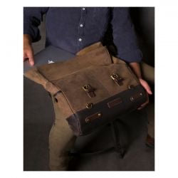 trip machine outlaw saddlebag - tobacco brown
