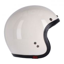 13 1/2 skull bucket helmet vintage white
