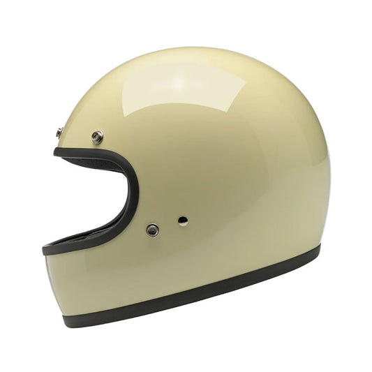 biltwell gringo helmet vintage white