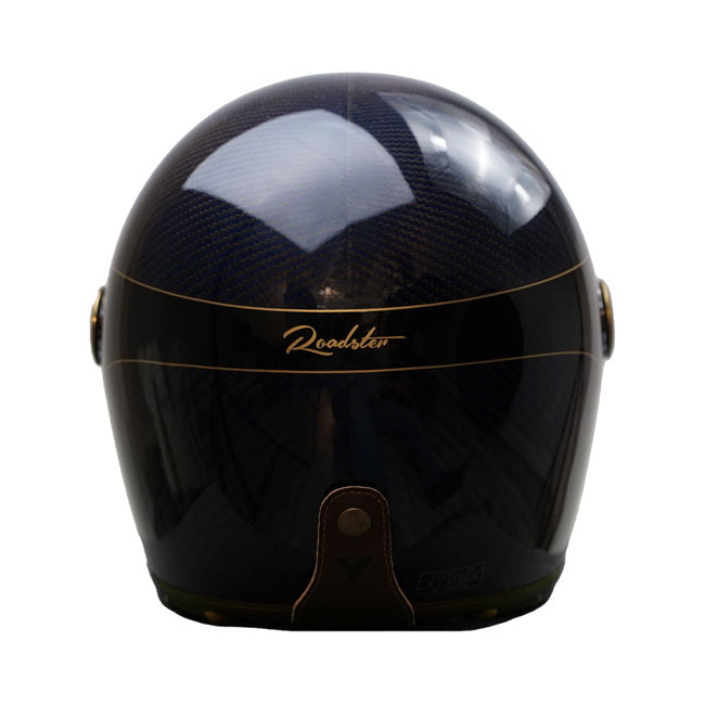 by city roadster roadster III carbon helmet - gold/blue
