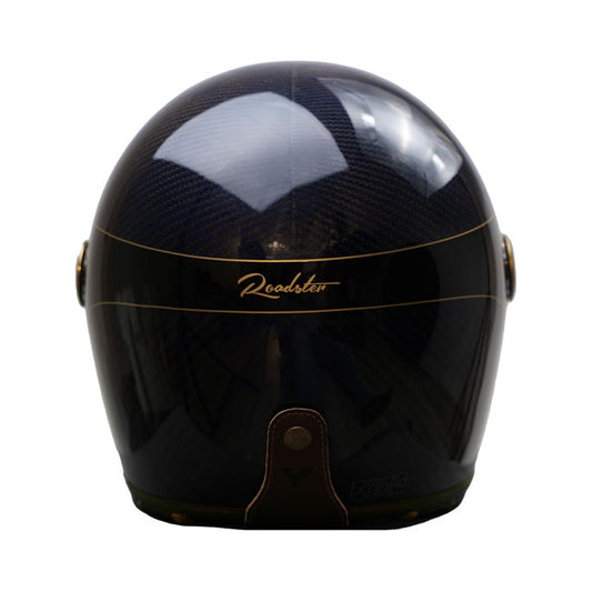 by city roadster roadster III carbon helmet - gold/blue