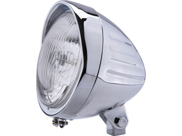 indian 5 3/4" headlight chrome H4