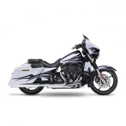 kesstech fl-double slip-on chr - 107" M8 Touring