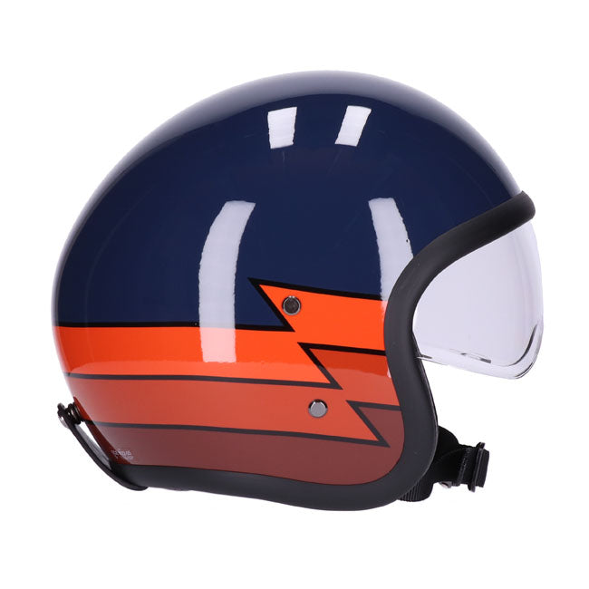 roeg sundown jett helmet - lightnshirt gloss navy
