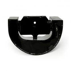 horseshoe oil tank blk - 00-17 Softail