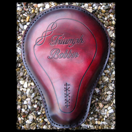 dhcustom old school reddish solo seat standard - universal