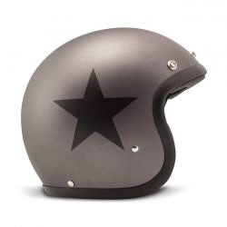 dmd retro helmet star grey