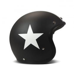 dmd retro helmet star matte blk