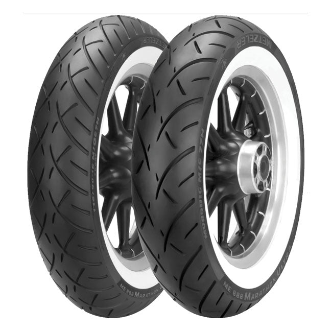metzeler ME888 marathon ultra fehér wall első gumiabroncs - MT90B16 72H