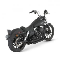vance & hines shortshots staggered pcx exhaust blk - 06-11 Dyna