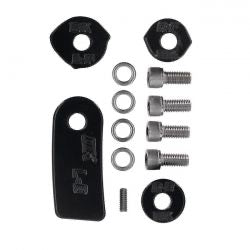 dk products rider floorboard relocation kit - 18-23 M8 Softail