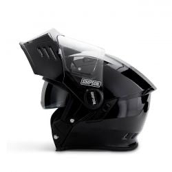 simpson darksome full-face helmet - blk metal