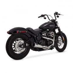 vance & hines 2-1 upsweep pcx exhaust brushed - 18-20 Softail