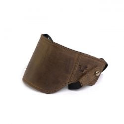 trip machine shoe protector slip - tobacco