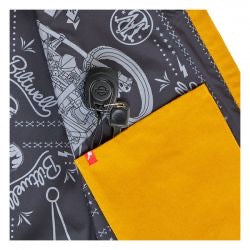 biltwell 4 speed canvas vest - gold