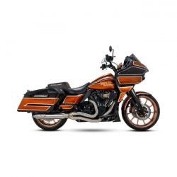 vance & hines supersport 2-1 brushed exhaust - 17-23 M8 Touring