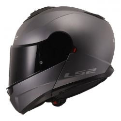 ls2 strobe II helmet matt titanium