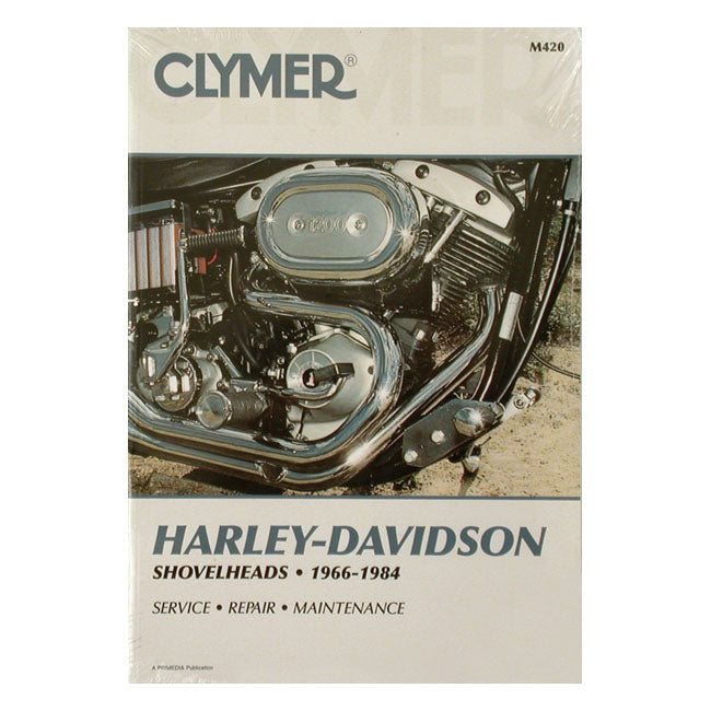clymer book harley-davidson shovel 1966-1984
