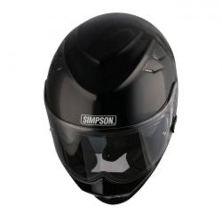 simpson venom full-face helmet - blk metal
