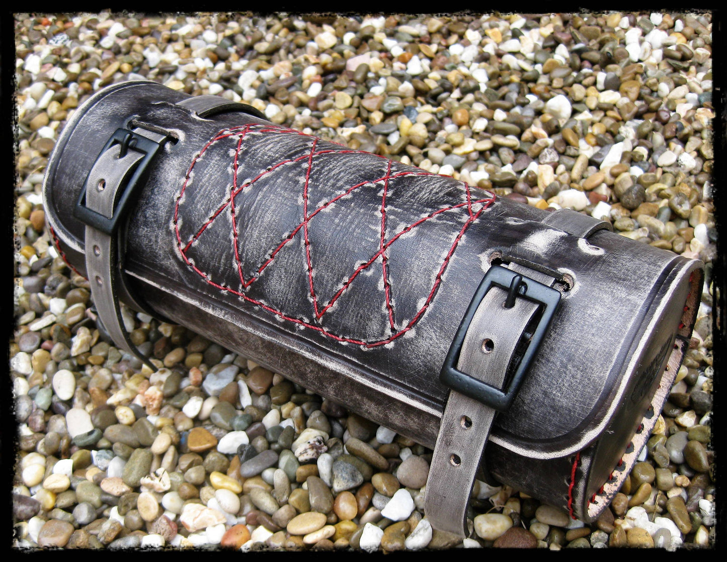 dhcustom vintage red tool bag