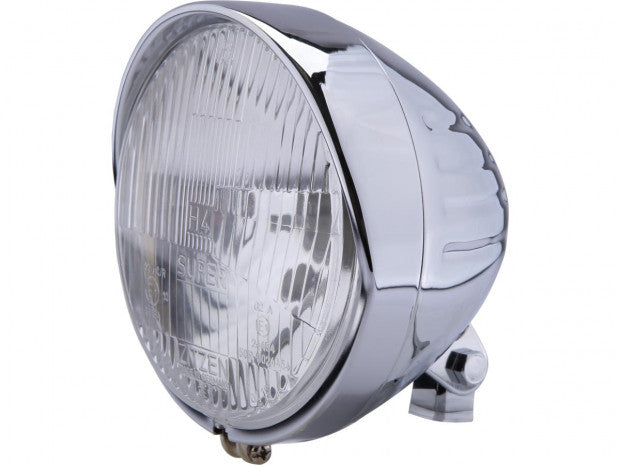 indian 5 3/4" deluxe headlight chrome H4
