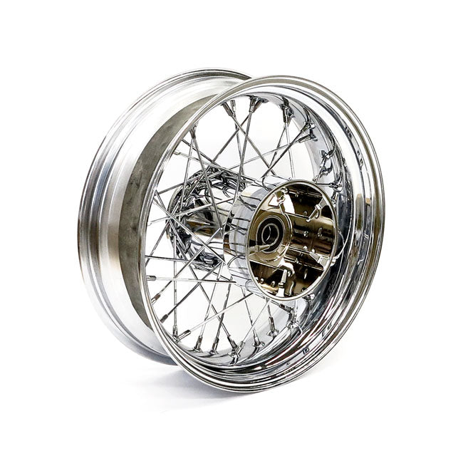 5.0 x 16 hátsó kerék szett 40 króm küllős - 2009-2021 Touring (ABS)