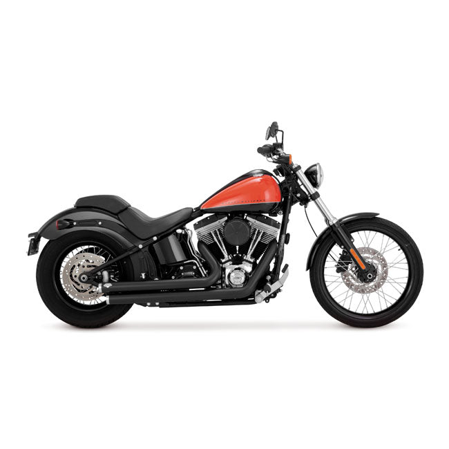 thorcat - v&h bigshots 2-2 kipufogórendszer fekete - 06-16 Softail