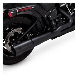vance & hines 2-1 pro pipe pcx exhaust blk - 18-24 Softail