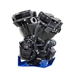 s&s 136 engine assembly blk edition - 17-24 M8 Touring