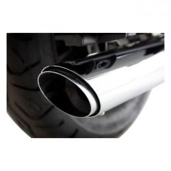 vance & hines twin slash PC / chr - 09-15 Kawasaki VN1700