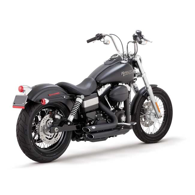 vance & hines shortshots staggered 2 1/2" 2-2 kipufogórendszer - 2012-2017 Dyna