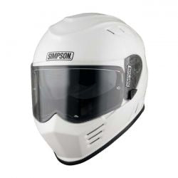 simpson venom full-face helmet - white