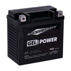 MCS Nano Series Gel 14AH 260CCA battery - 04-22 XL/ 17-20 Street/ 08-10 Buell/ P