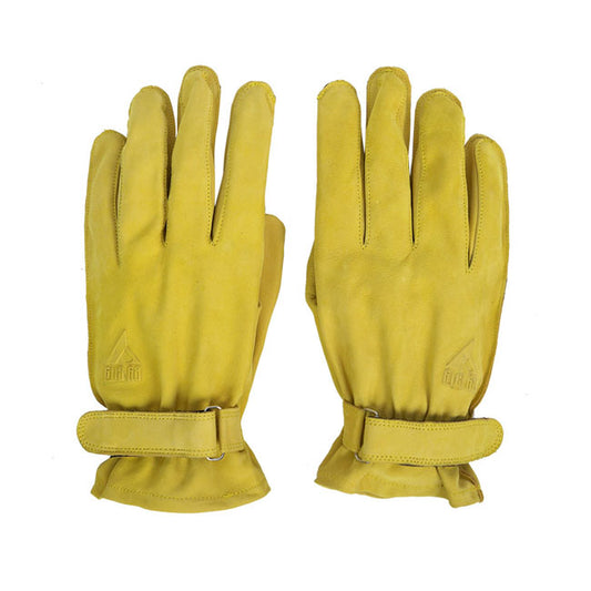 by city texas gloves moto gloves - yellow