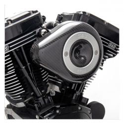 s&s stealth air cleaner cover - carbon - S&S Stealth air cleaners