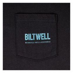 biltwell old junk pocket t-shirt - blk