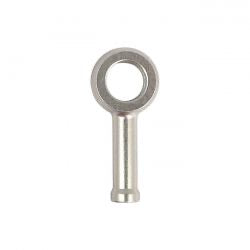 trw varioflex banjo fitting silver 3/8"-10mm straight