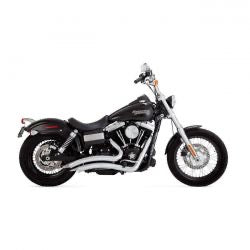 vance & hines big radius pcx exhaust chr - 06-17 Dyna