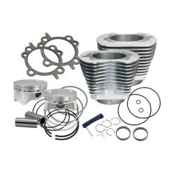 harley-davidson 110” big bore kit - silver - 07-17 Twin Cam 96/103"