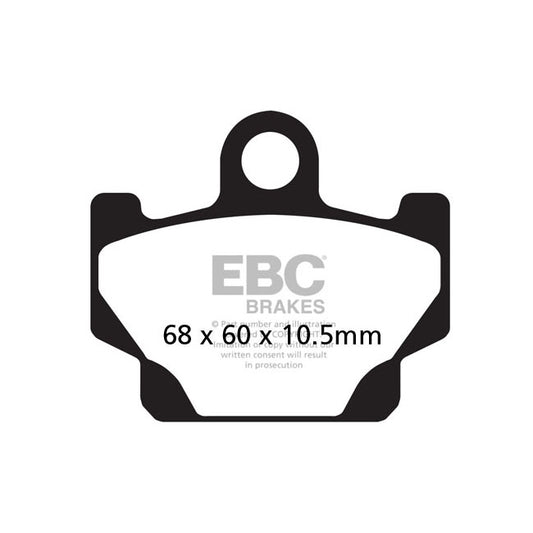 ebc szinter fékbetét - Yamaha 1983-1984 XZ 550