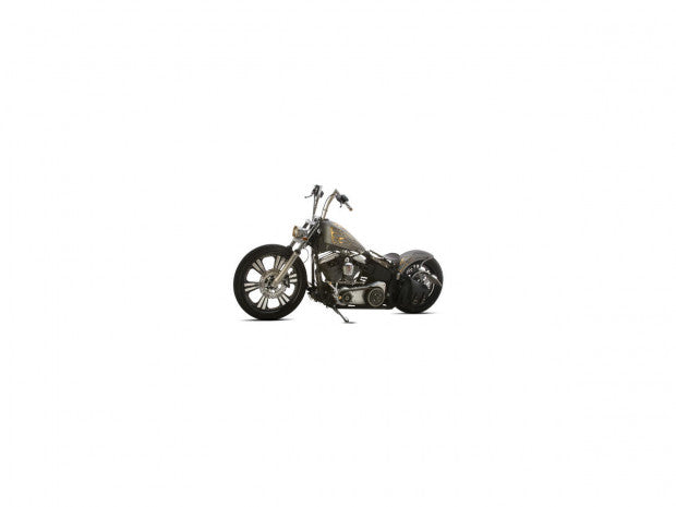 lucky f*cker gas tank - 01-17 Softail