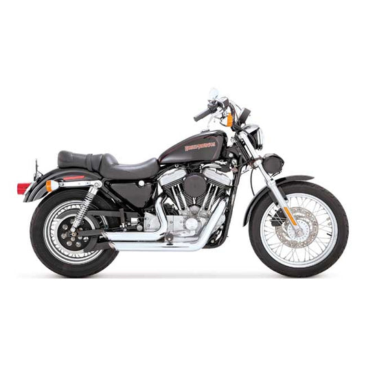 vance & hines shortshots staggered 2 1/2" króm kipufogórendszer - 1999-2003 XL