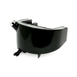 horseshoe oil tank blk - 89-99 Softail/ 84-88 Softail w re-routed oil lines