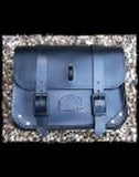 dhcustom blk leather saddlebag