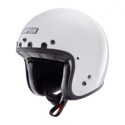 simpson chopper helmet - white