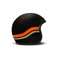 dmd retro helmet matt blk sunset