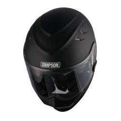 simpson venom full-face helmet - matte blk