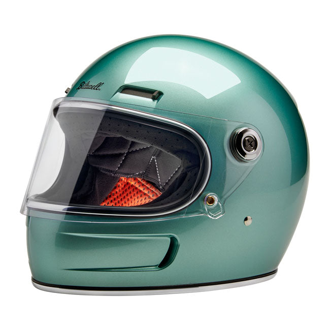 biltwell gringo sv bukósisak metallic sea foam